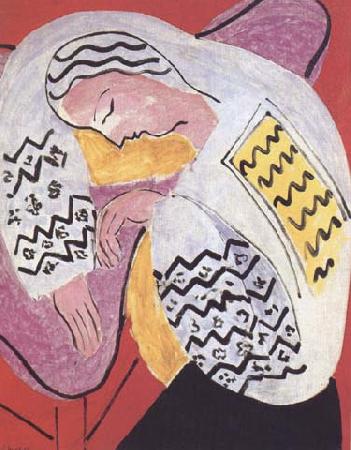 Henri Matisse The Dream of 1940 (mk35) oil painting image